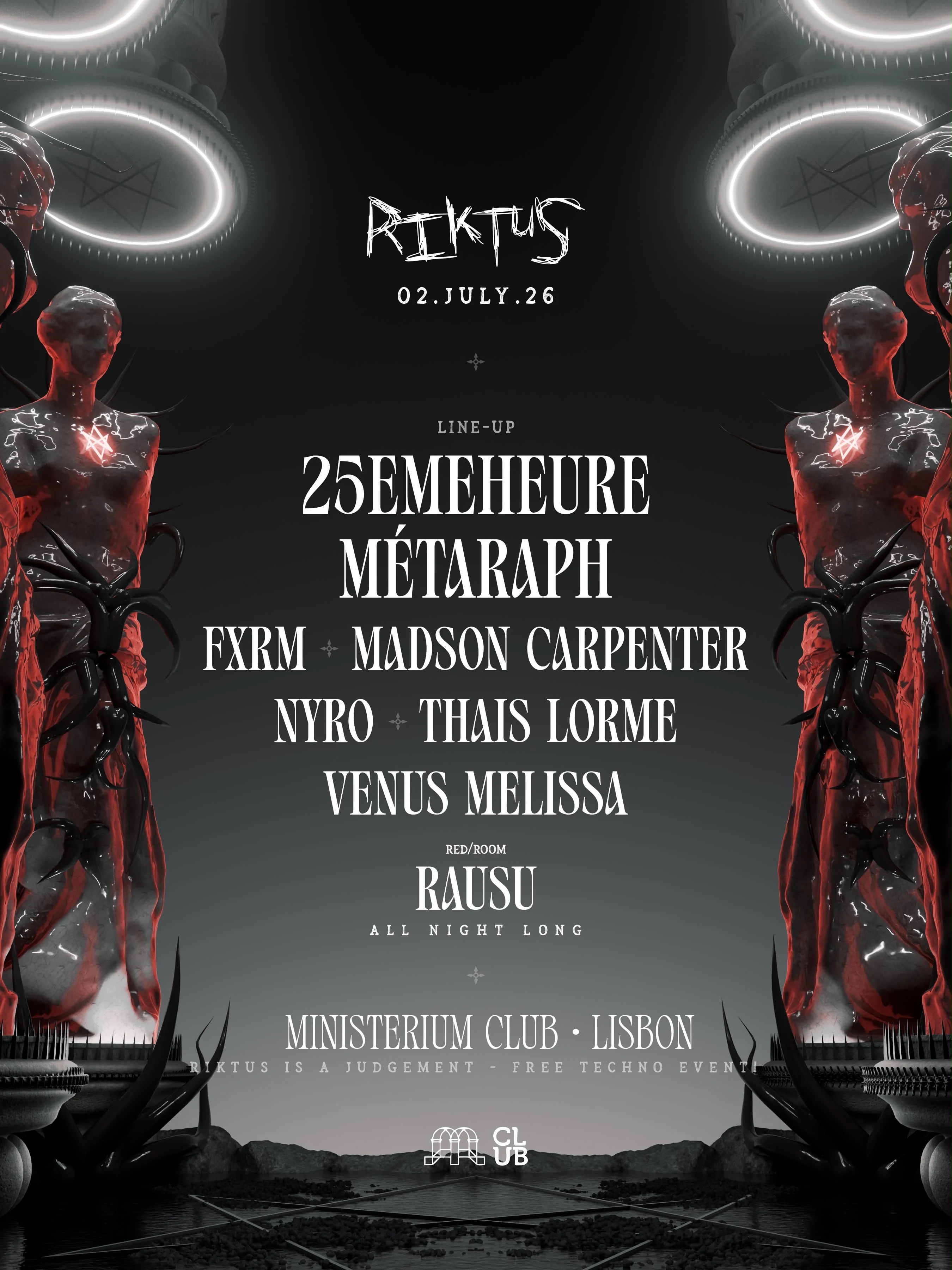 Riktus IV Anniversary 4.1 (Day One) W/ Metaraph, 25emeheure