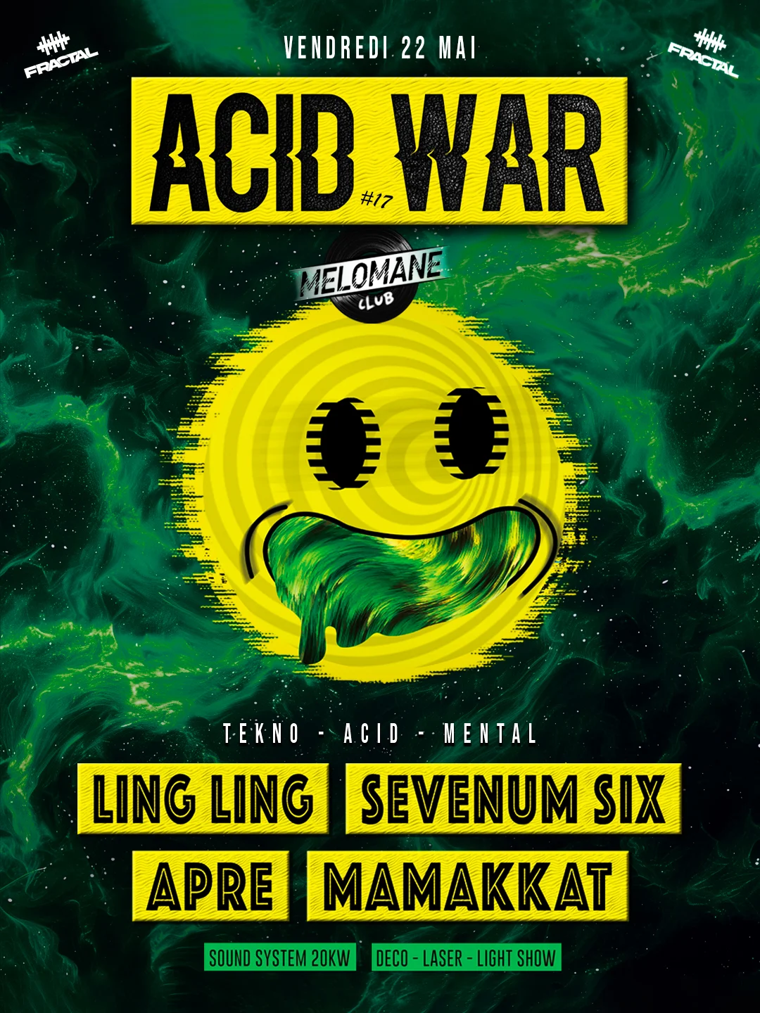 Acid War [Ling Ling, Sevenum Six & More]