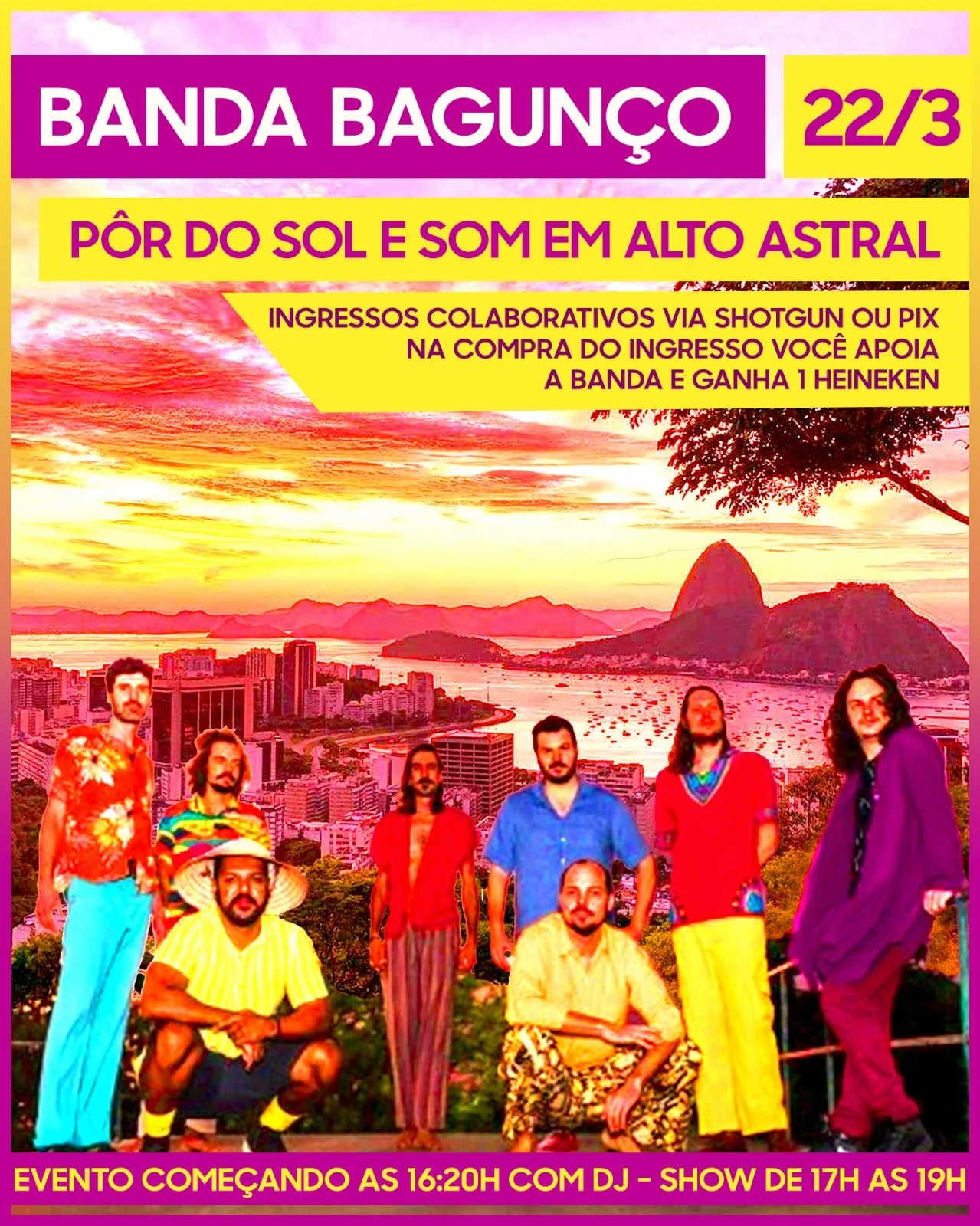 Pôr Do Sol E Som Em Alto Astral