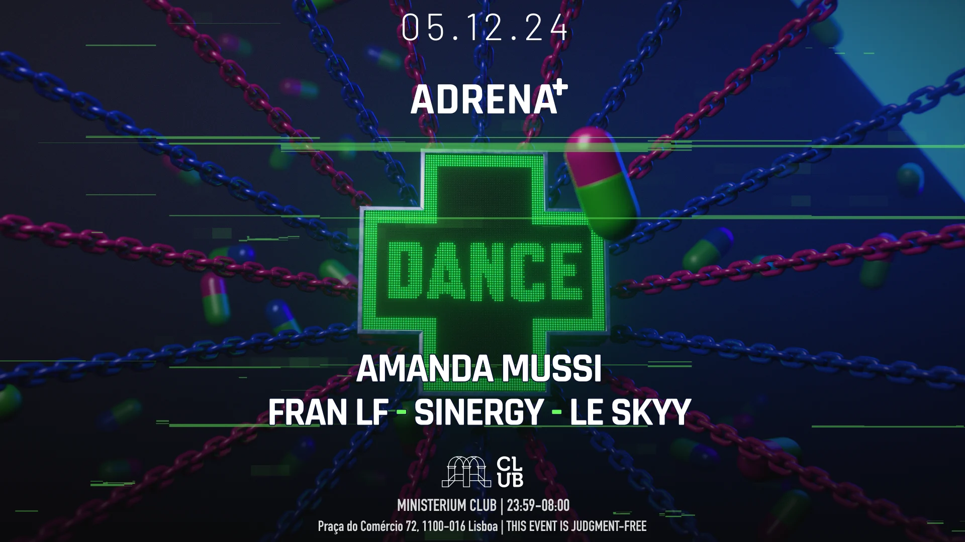 Adrena With Amanda Mussi, Fran Lf, Sinergy And Le Skyy