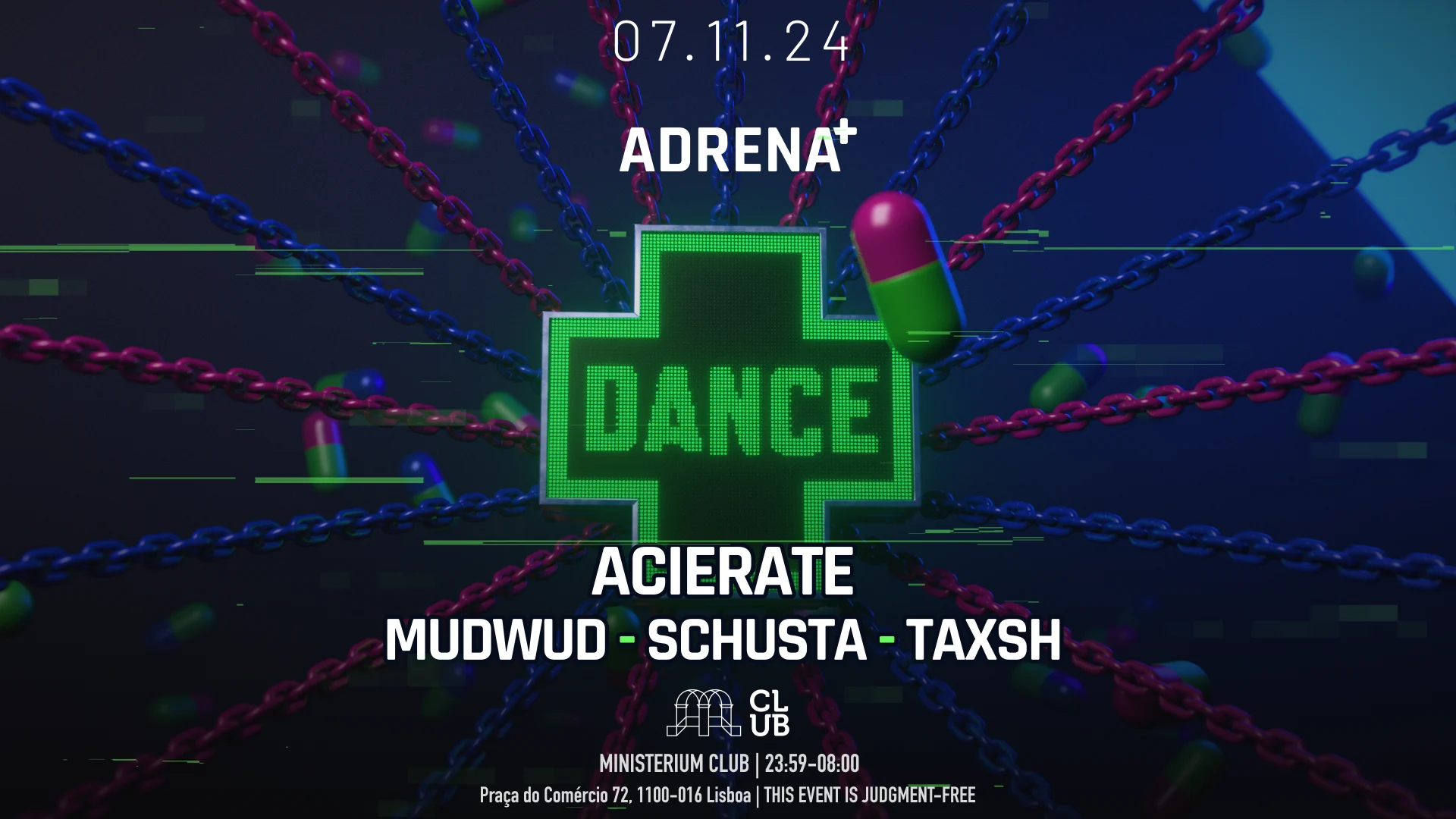 Riktus X Adrena With Acierate, Mudwud, Schusta And Taxsh