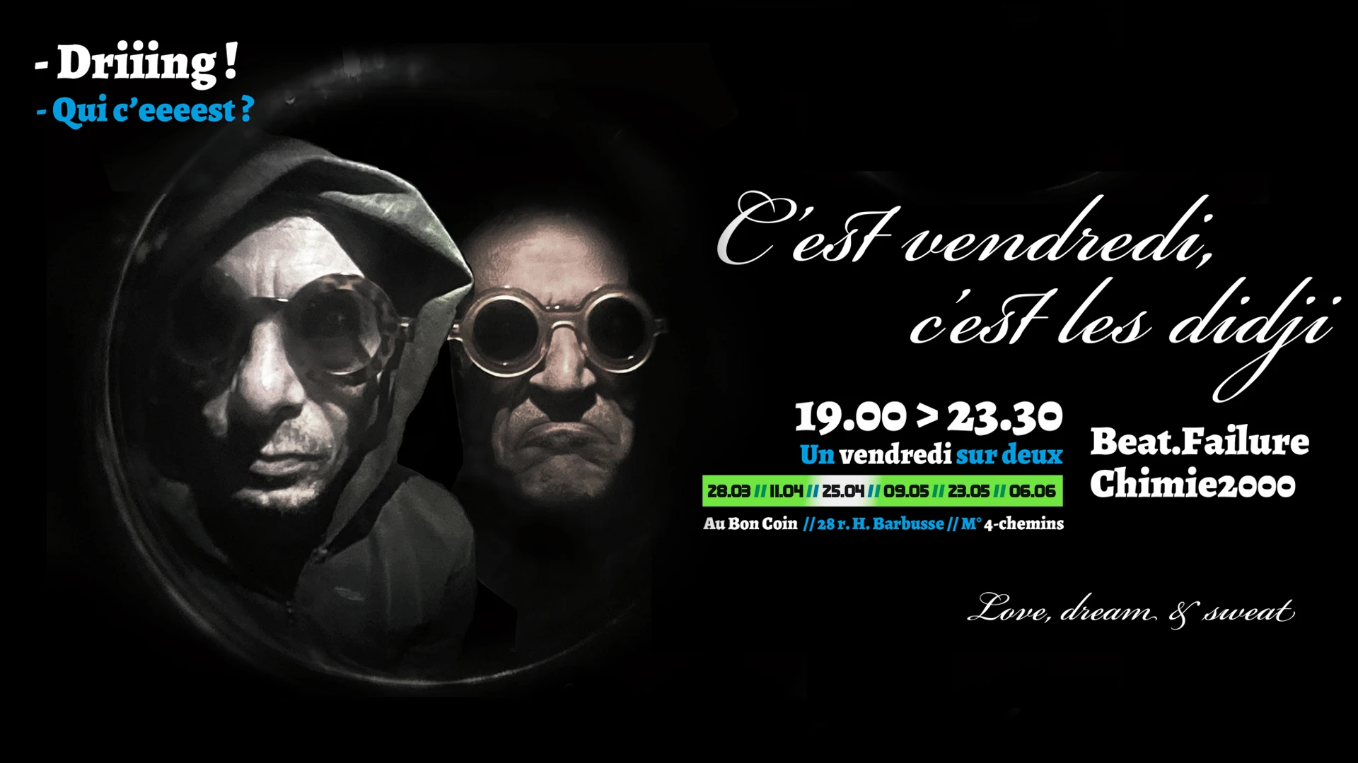 C’Est Vendredi, C’Est Les Didji 25/04