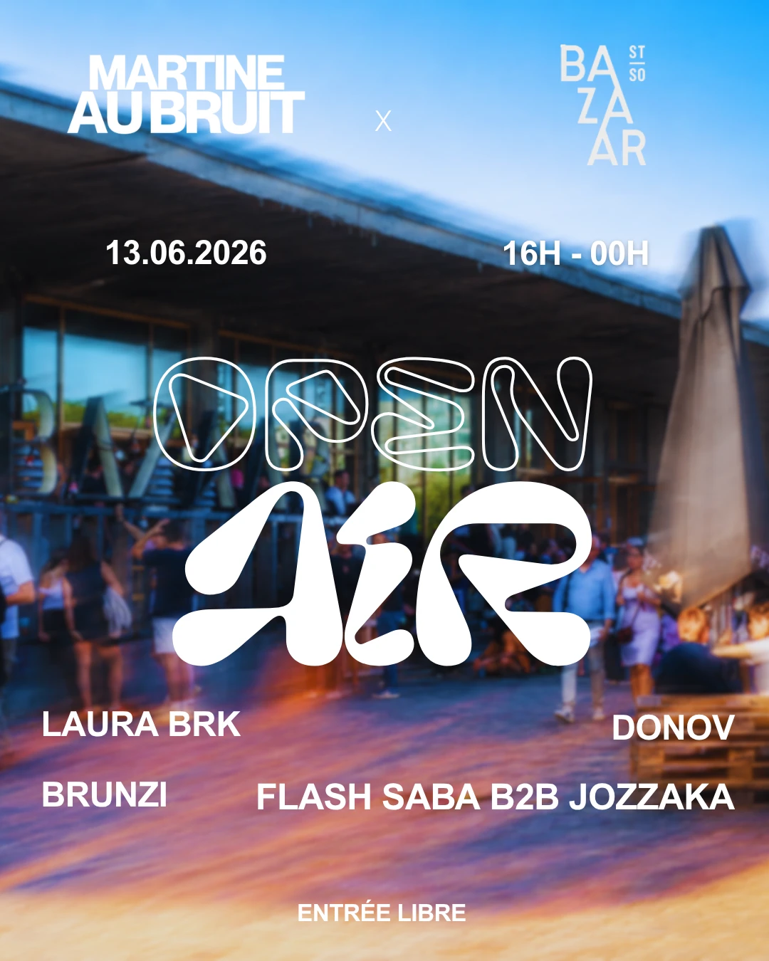 Martine Au Bruit - Open Air
