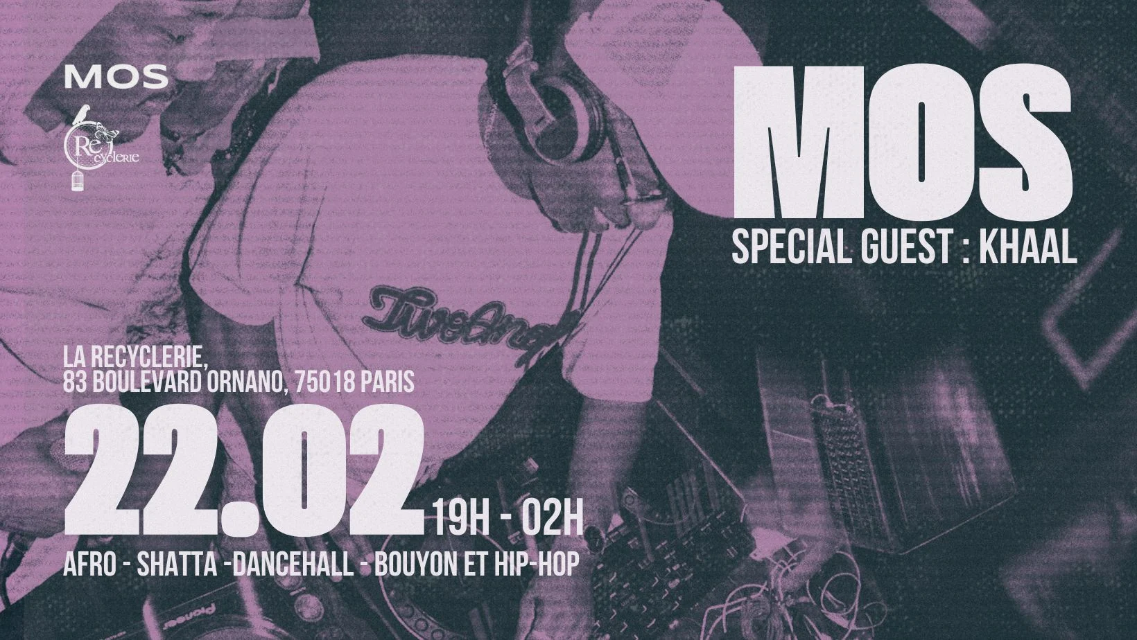 Mos - Afro / Caribbean / Hip-Hop @ La Recyclerie