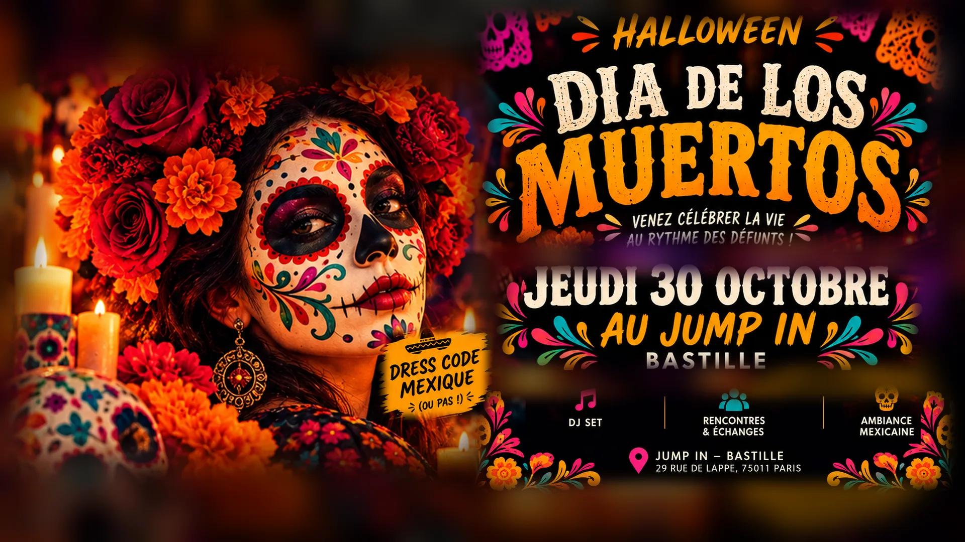 Dia De Los Muertos - Halloween