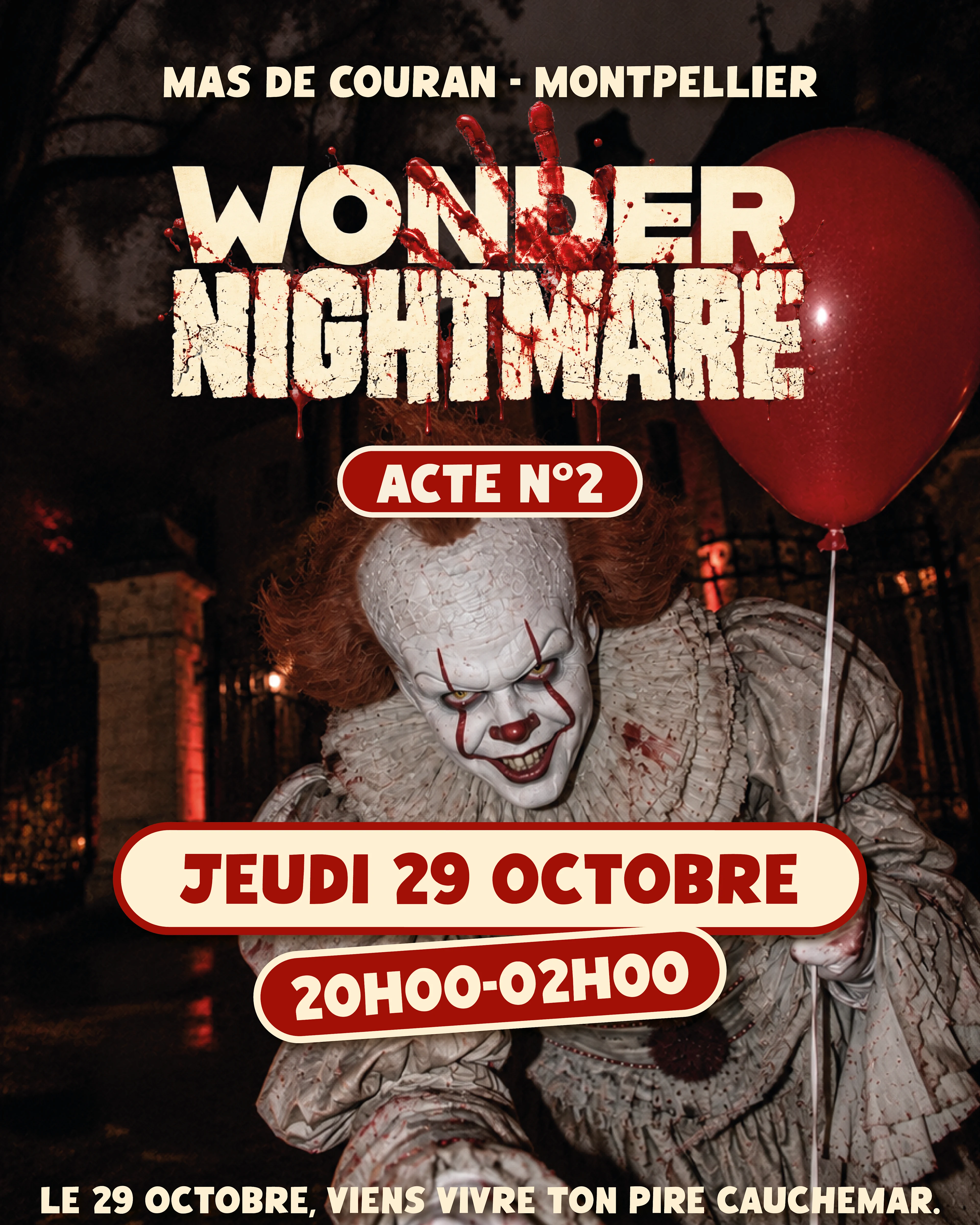 Wonder Nightmare - 29/10 - Mas Du Couran