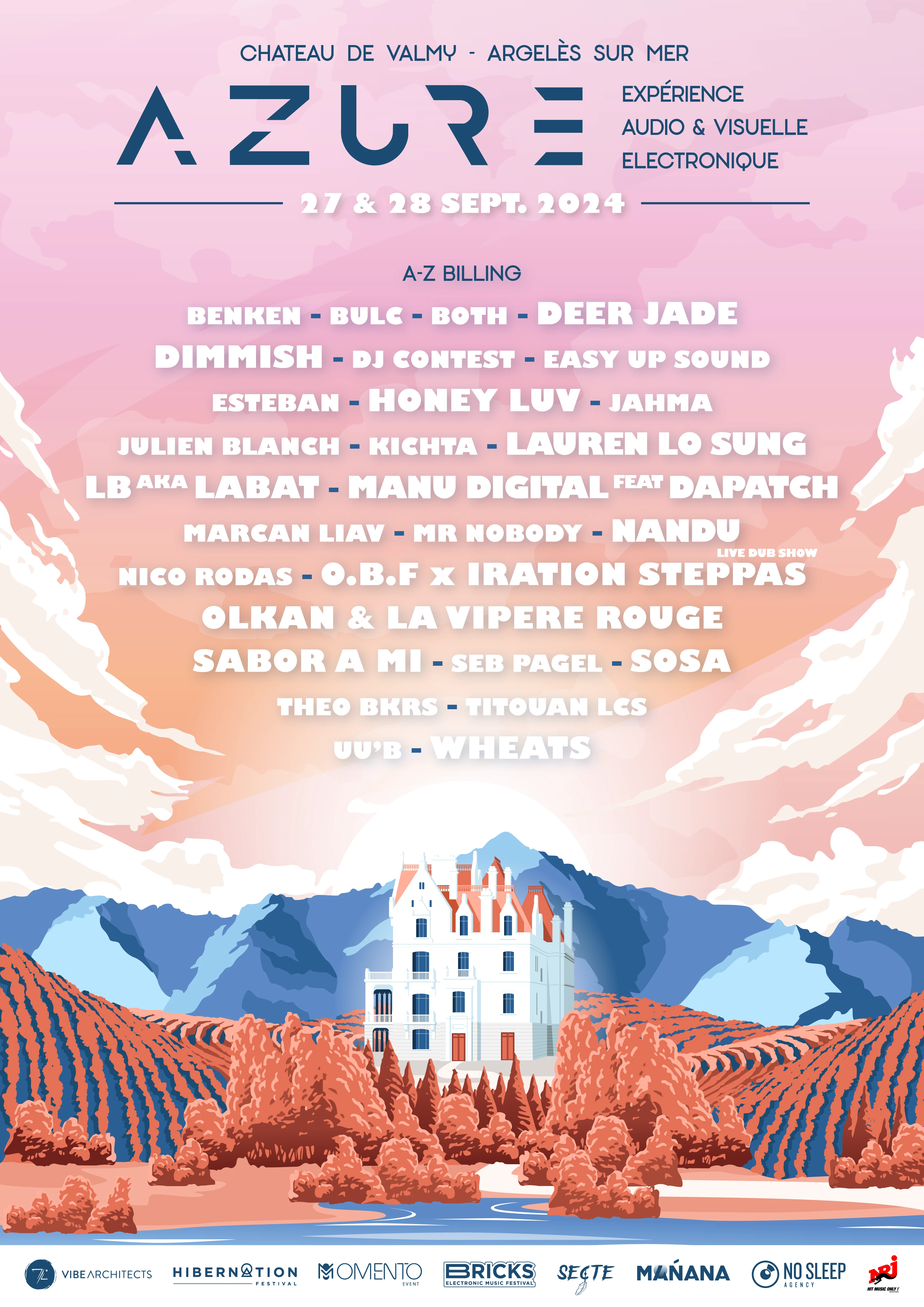 Festival Azure 2024 - Château De Valmy