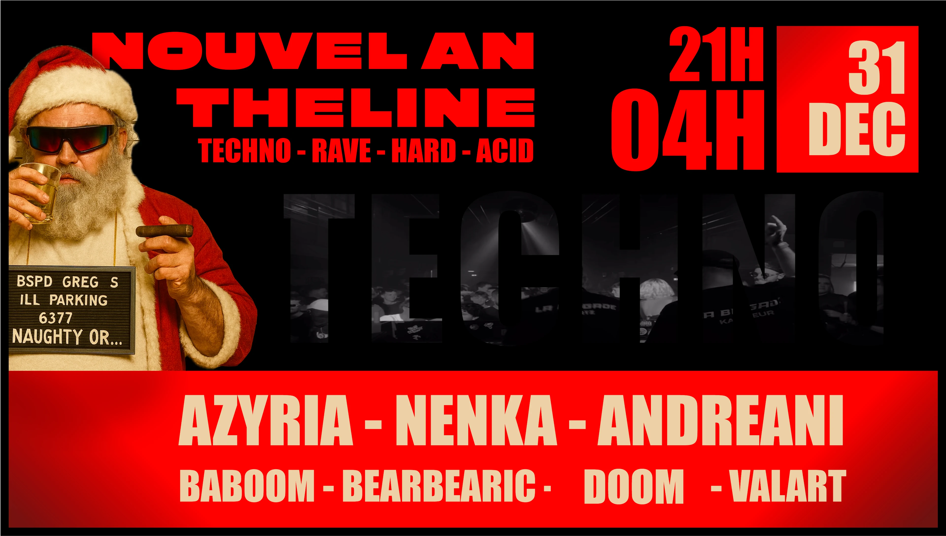 The Line - The First Rave - New Year's