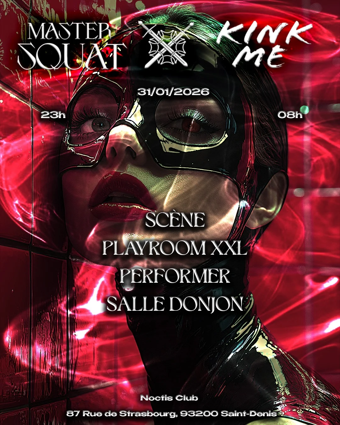 Master Squat X Kink Me "L'empire Des Sens"