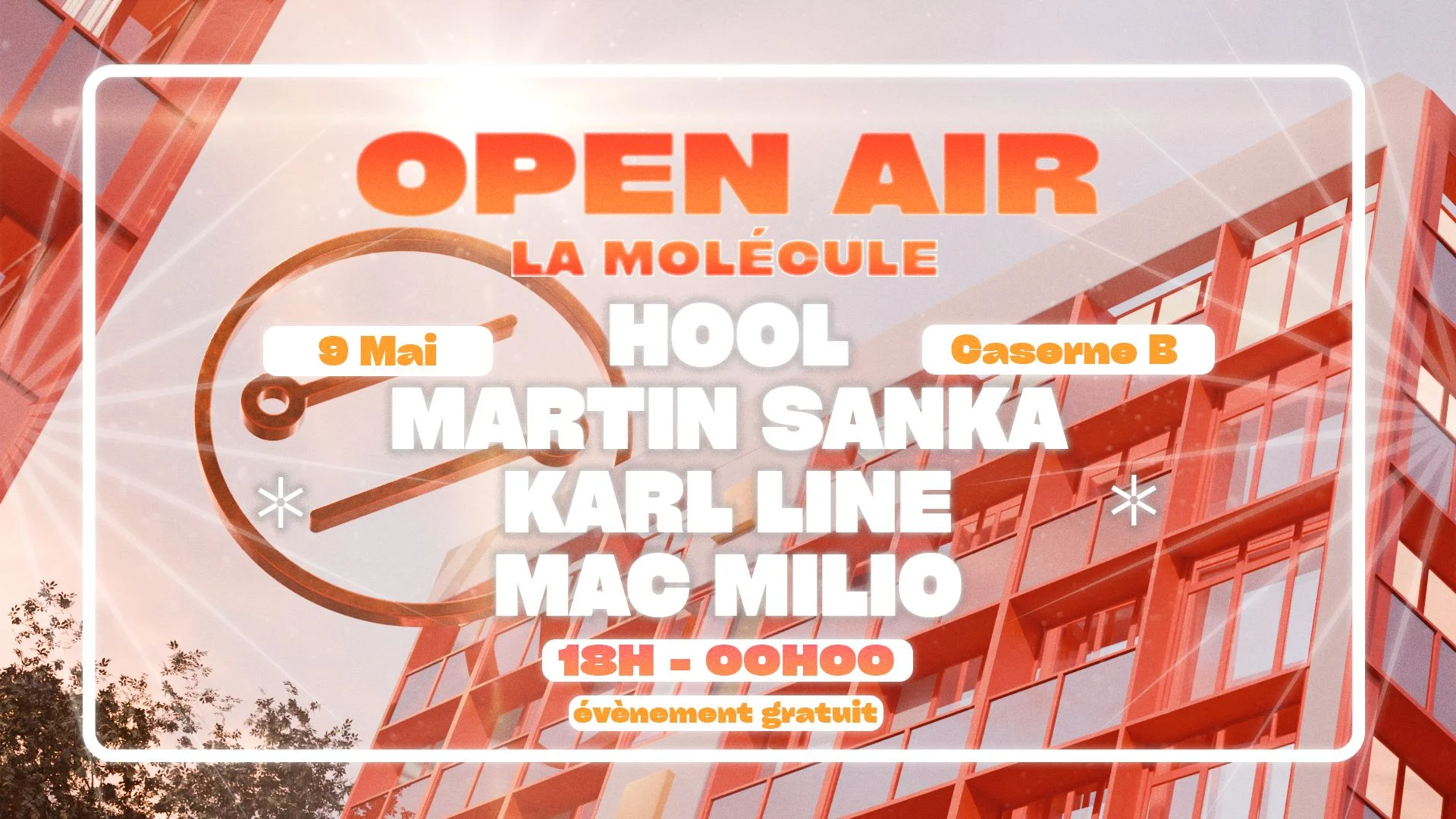 La Molécule Open Air - Caserne B