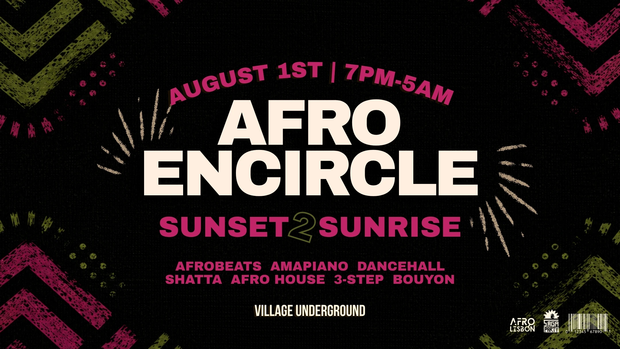 Afro Encircle - Sunset 2 Sunrise