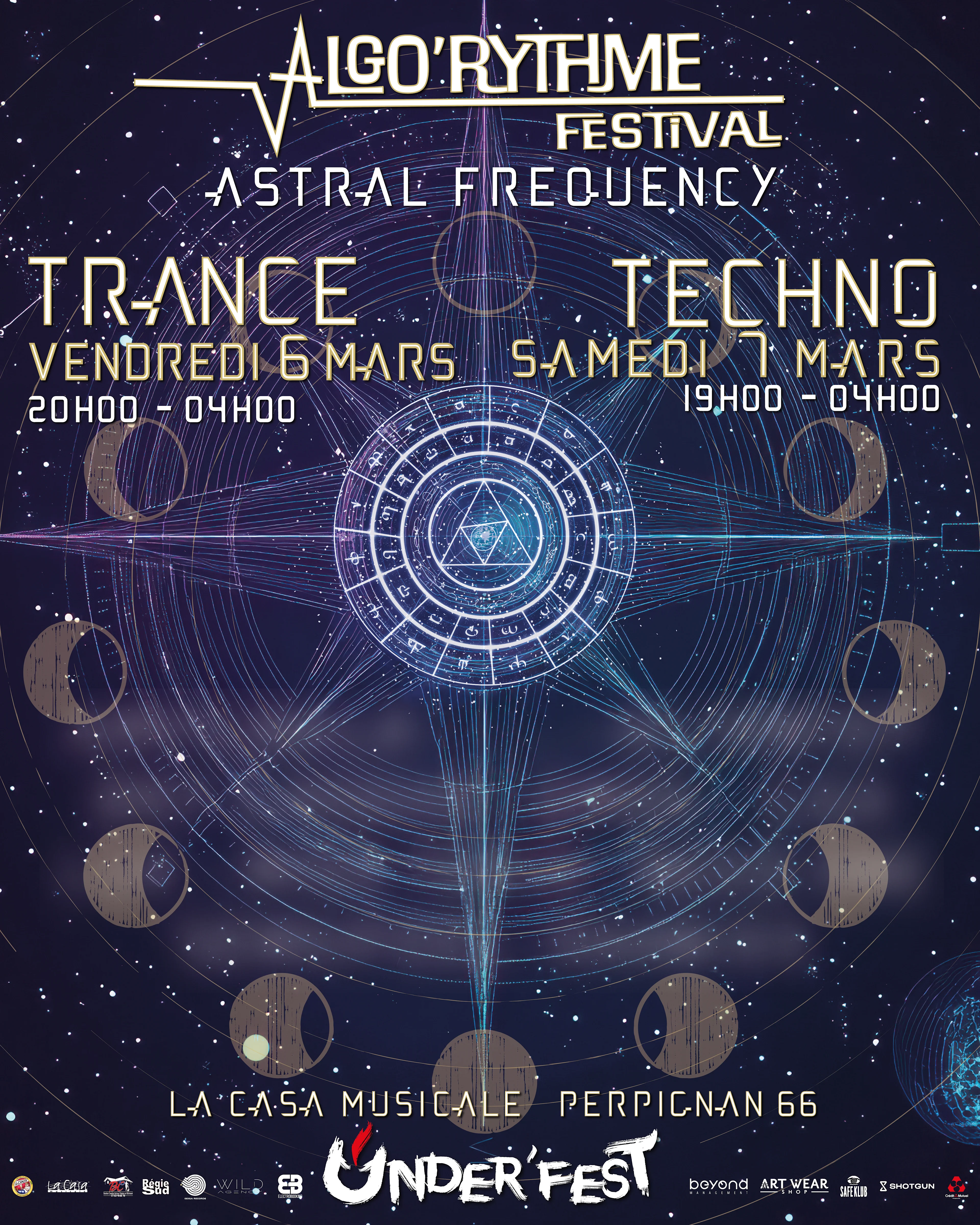 Algo'rythme Festival : Astral Frequency