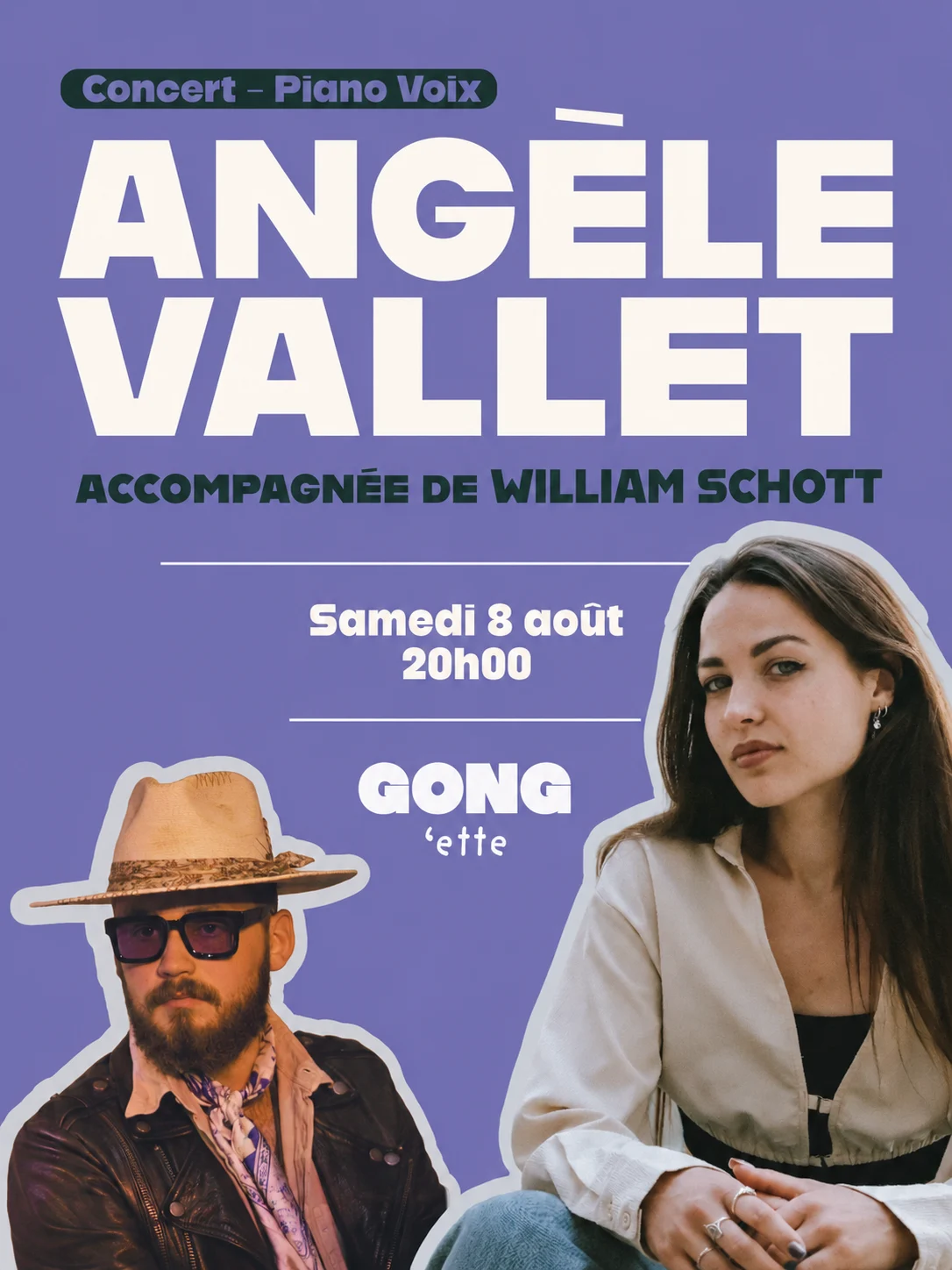 Concert Piano-Voix | Angèle Vallet