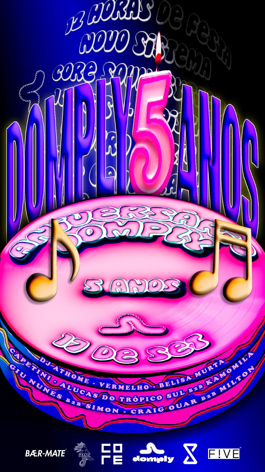 Domply Aniversario - Cinco Anos De Pura Fritação 