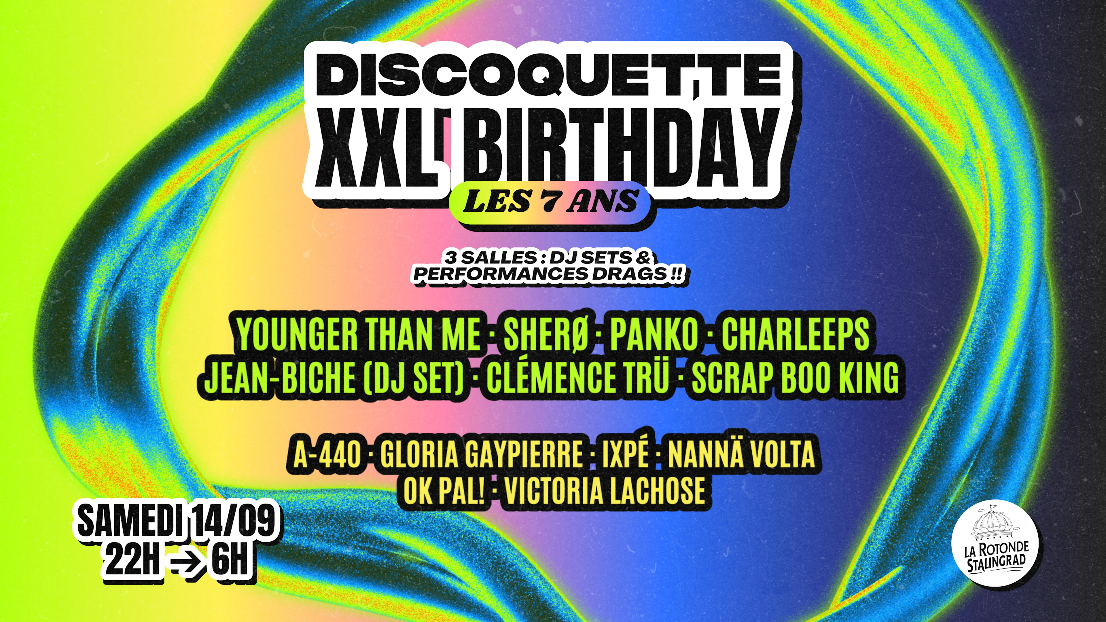 Discoquette Xxl Birthday - Les 7 Ans