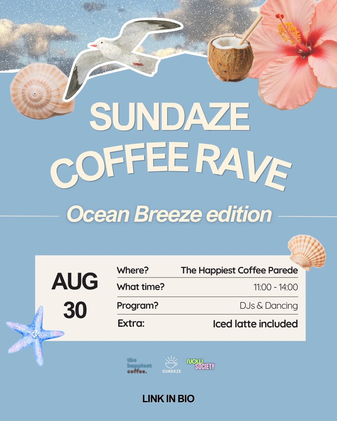 Morning Coffee Rave: Ocean Breeze Edition
