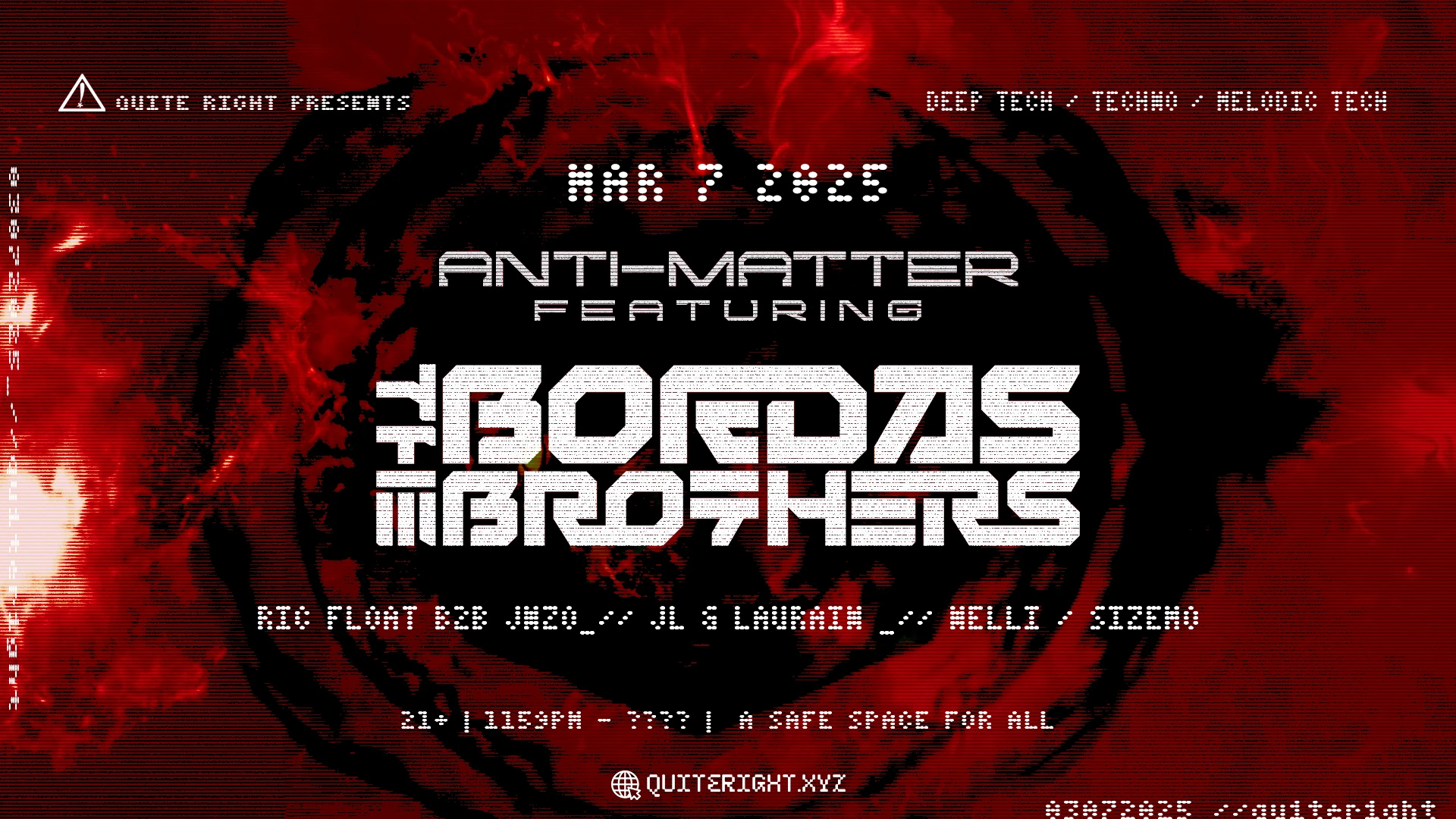 Anti-Matter W/ The Bordas Brothers