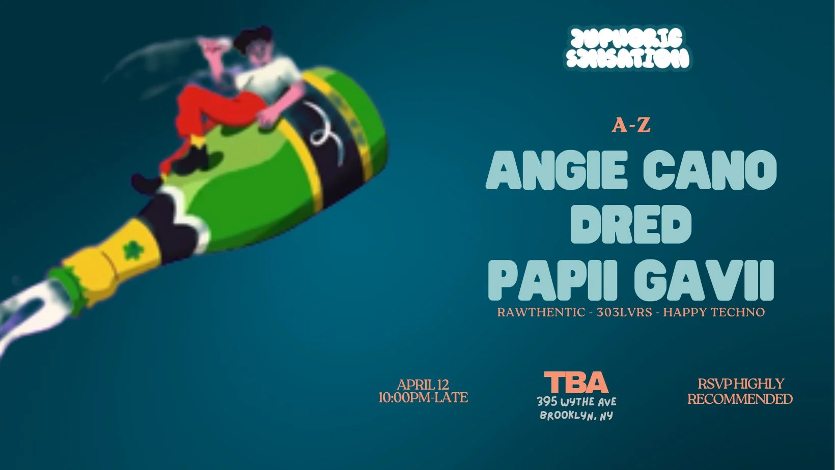 Euphoric Sensation: Papii Gavii, Angie Cano, Dred