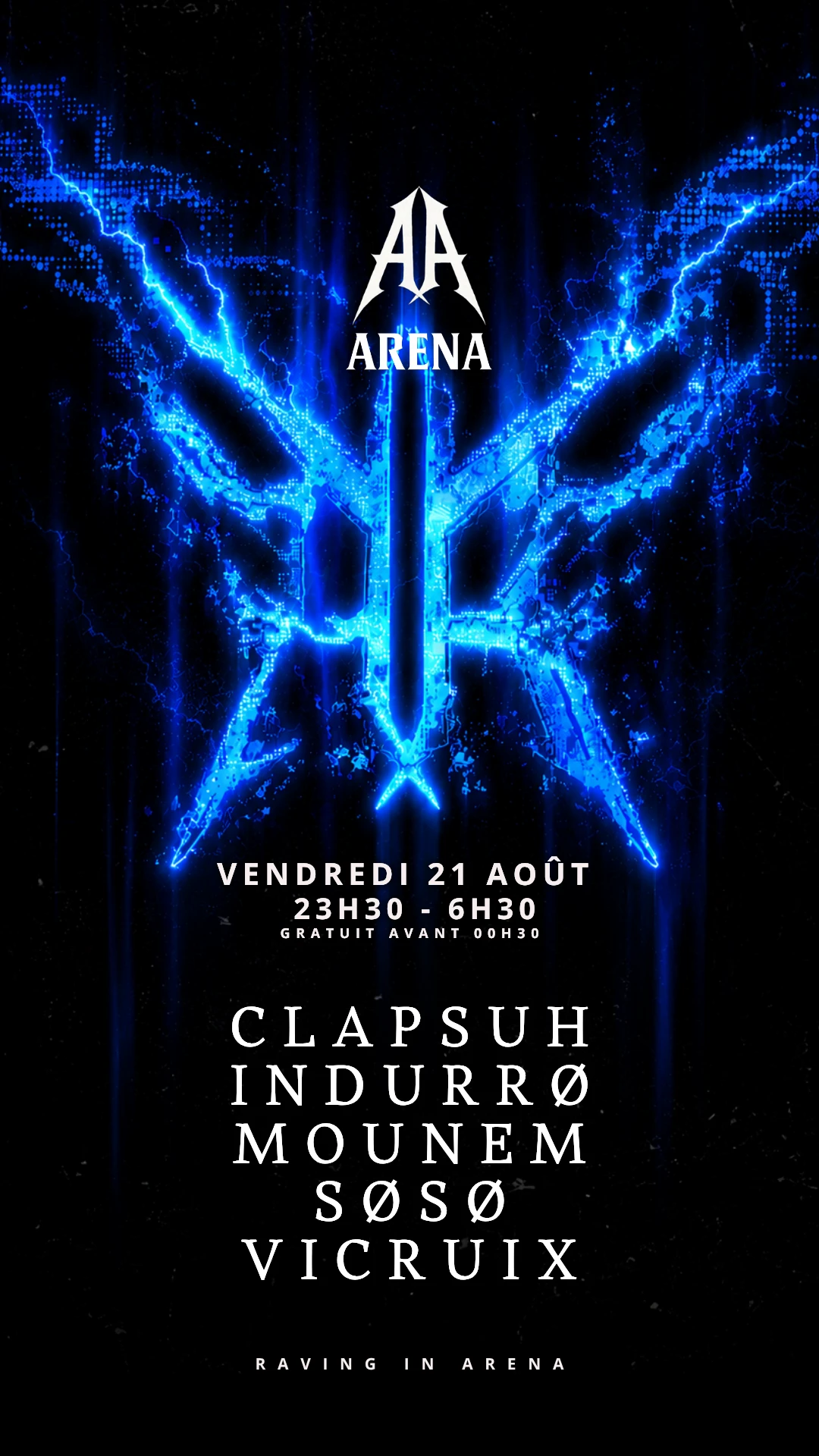 Arena : Clapsuh . Soso . Mounem & More
