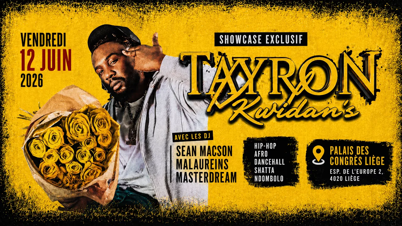 Tayron Kwidan's | Palais Des Congrès (Liège)