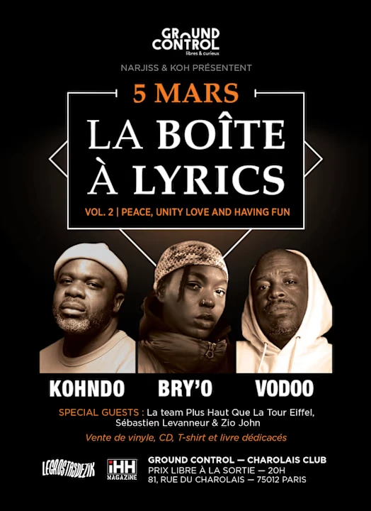Kohndo / Boite A Lyrics Vol 2 Feat Bryo, Vödoo