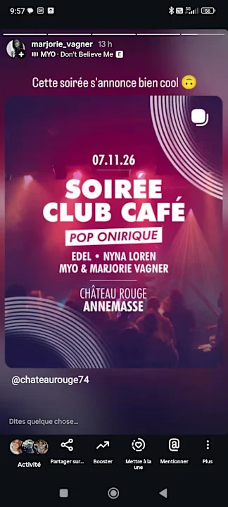 Pop Onirique - Soirée Club Château Rouge