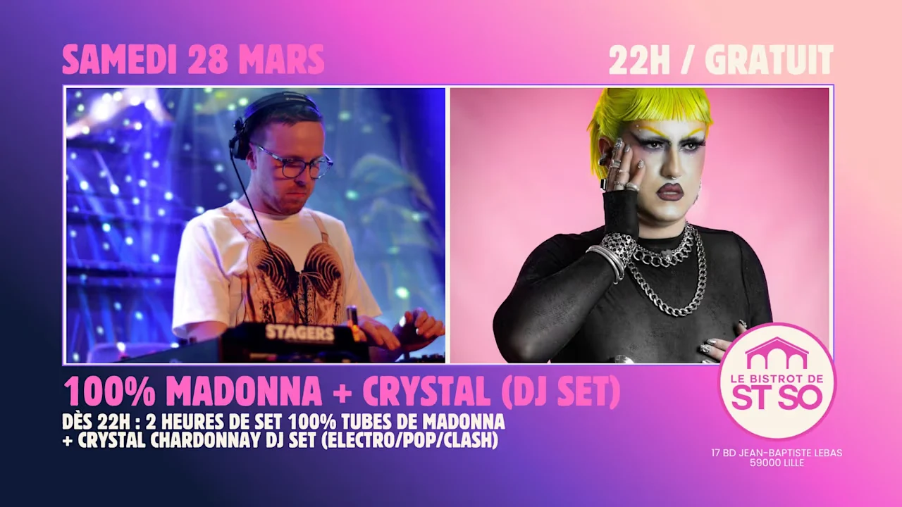 💖 100% Madonna + Crystal Chardonnay 💖