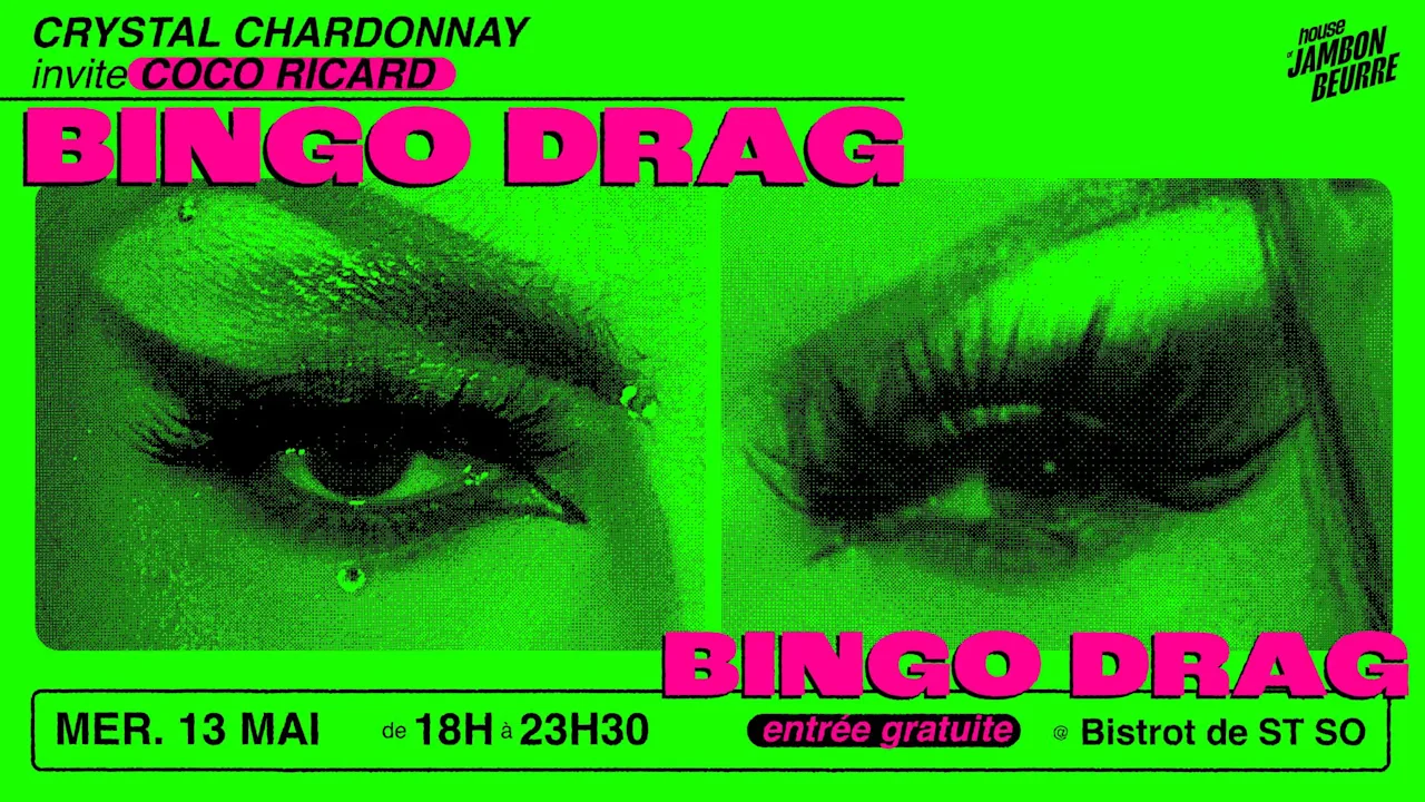 Bingo Drag – Crystal Chardonnay & Coco Ricard
