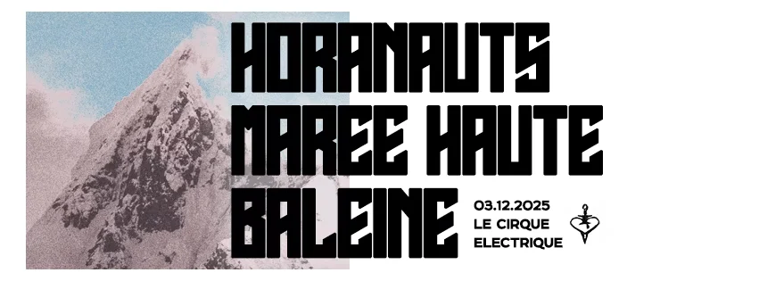 Horanauts X Marée Haute X Baleine