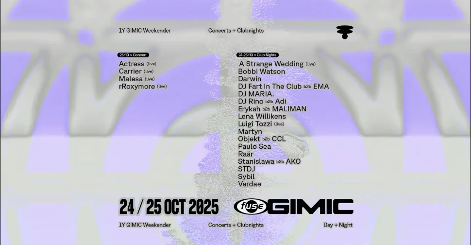 Fuse Presents: 1y Gimic Weekender