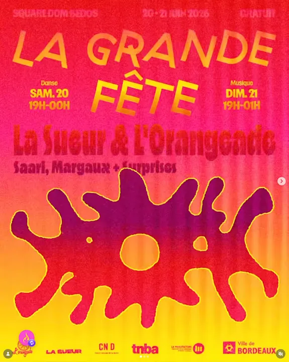 La Grande Fête: La Sueur X L'orangeade