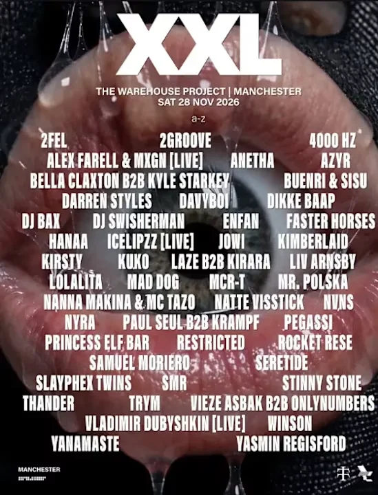 Whp Presents : Xxl, Manchester