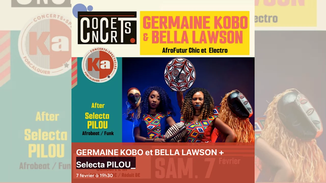 Germaine Kobo Et Bella Lawson   Afrofutur Chic Electro