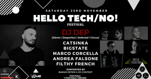Hello Tech/No! - Festival "Non Stop 12 Hours" (Paris - Fr)