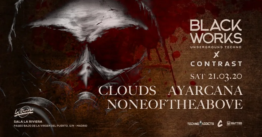 Blackworks X Contrast: Clouds, Ayarcana Y Noneoftheabove