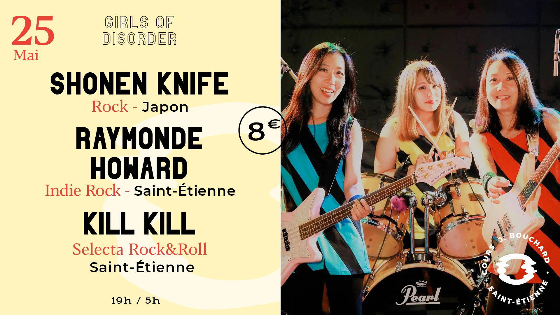 Shonen Knife W/ Raymonde Howard + Kill Kill