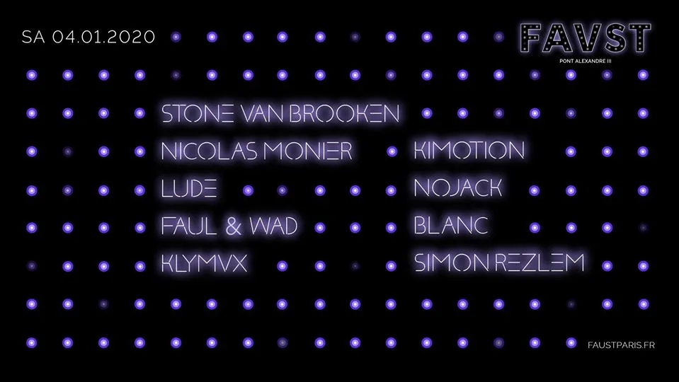 Guest List Avant 1h : Faust X Meow: Paradigme