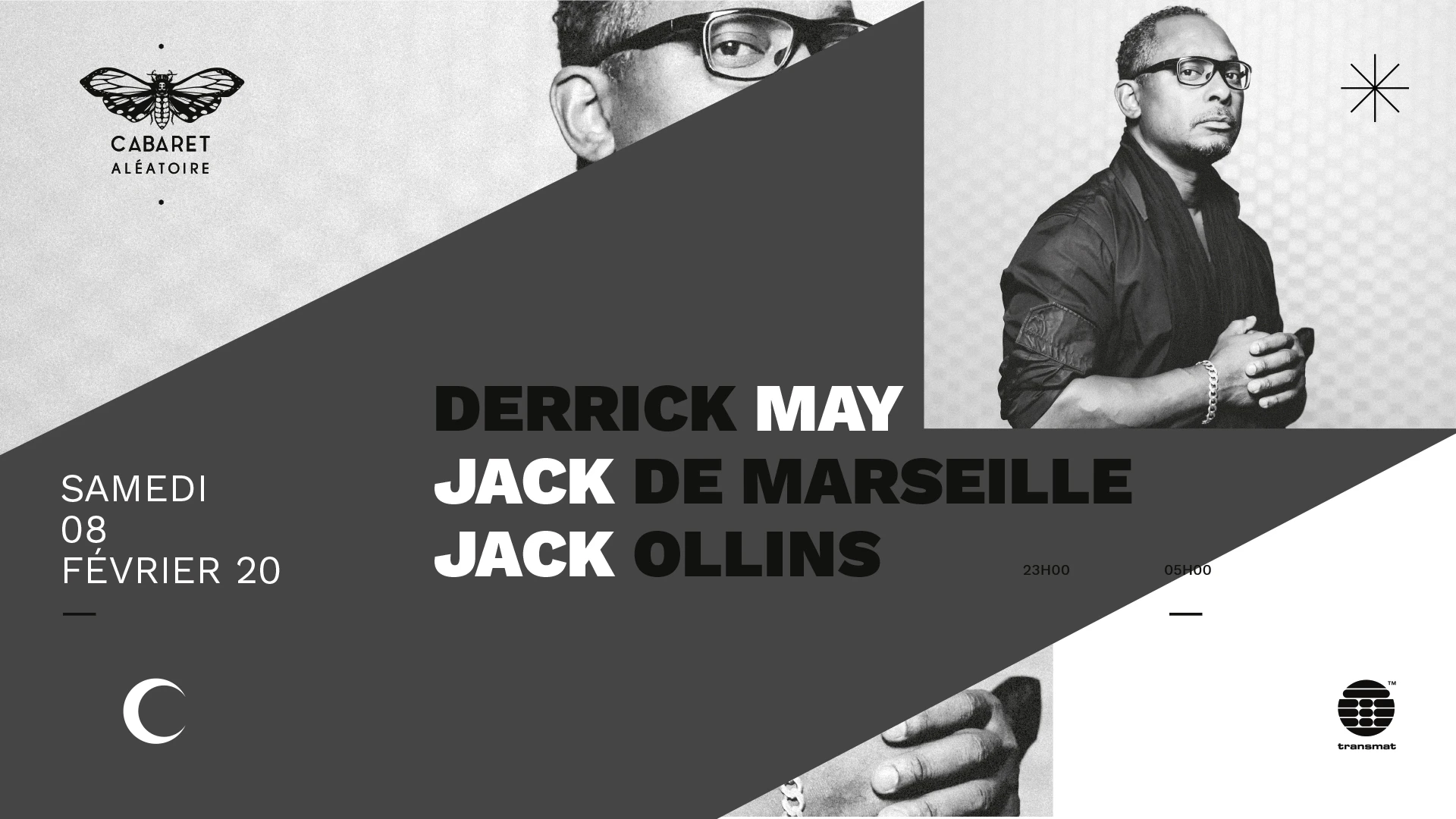 Derrick May + Jack De Marseille + Jack Ollins