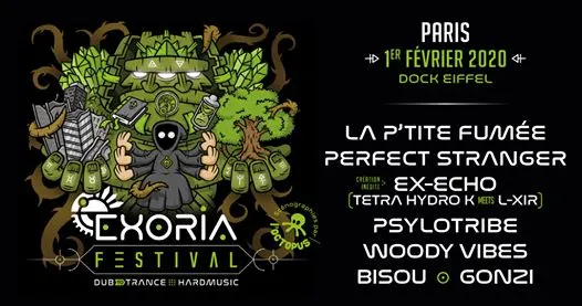 Exoria Festival | Dub To Trance & Hard Music (Paris)