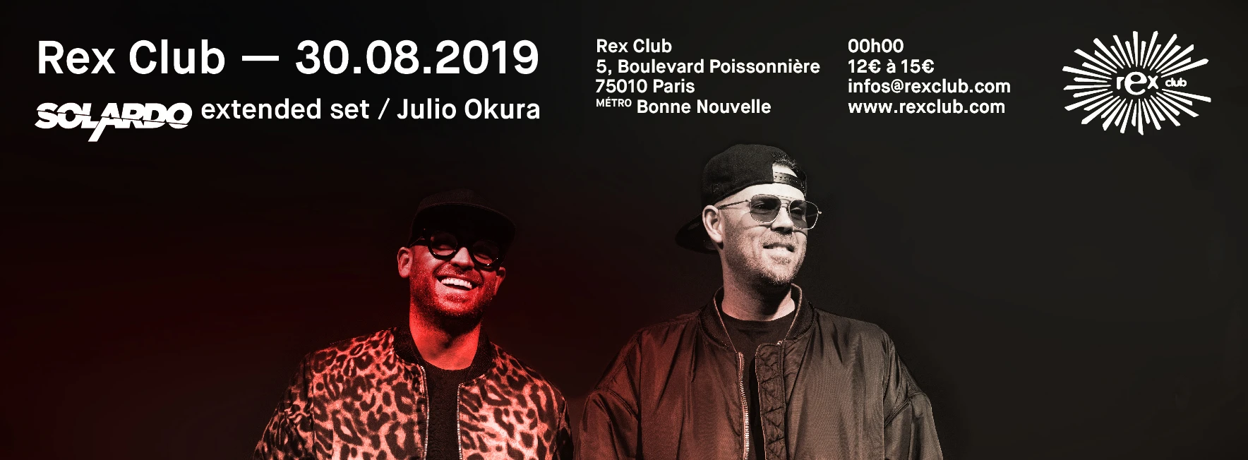 Rex Club: Solardo Extended Set & Julio Okura