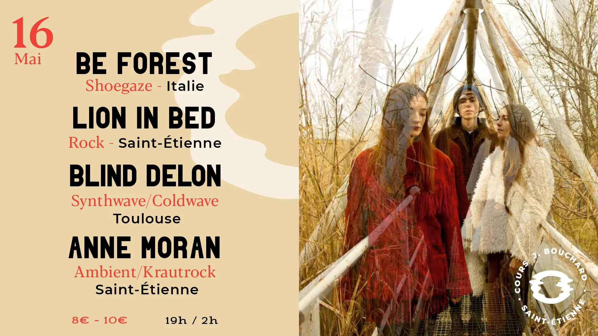 Be Forest W/ Lion In Bed / Blind Delon / Anne Moran Au Disorder