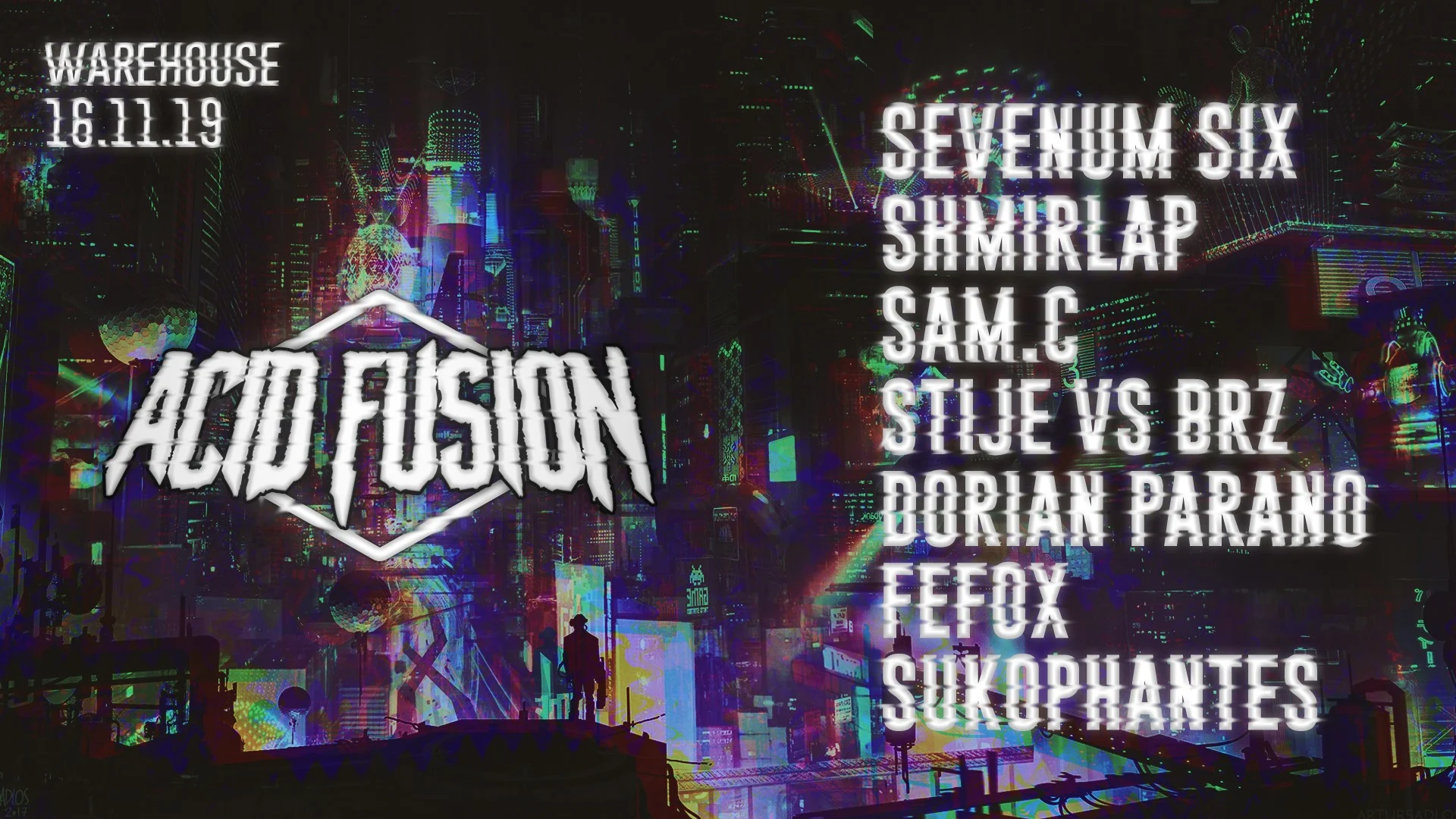 Acid Fusion #2 - Sevenum Six, Shmirlap, Sam C, Stije & More