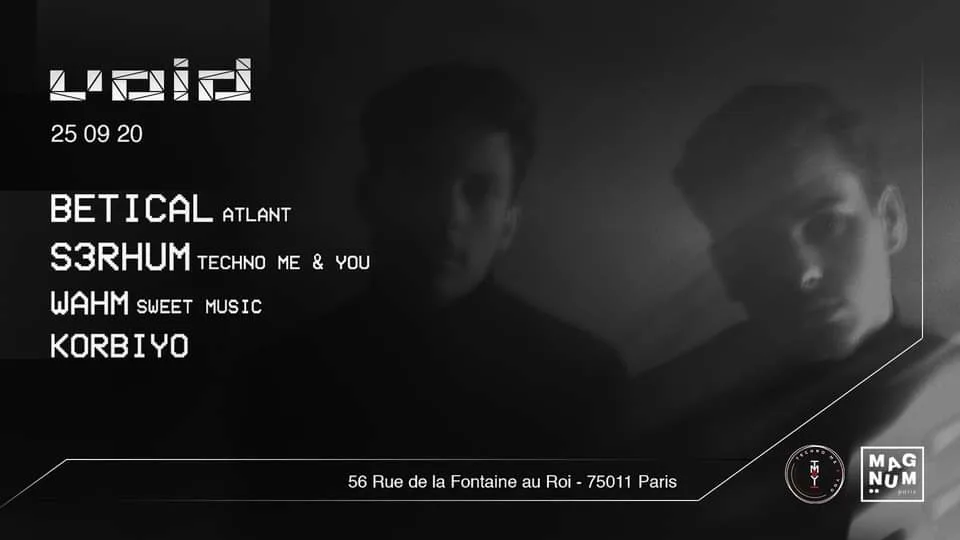 Void W/ Betical, S3rhum, Wahm (Dj Set), Korbiyo