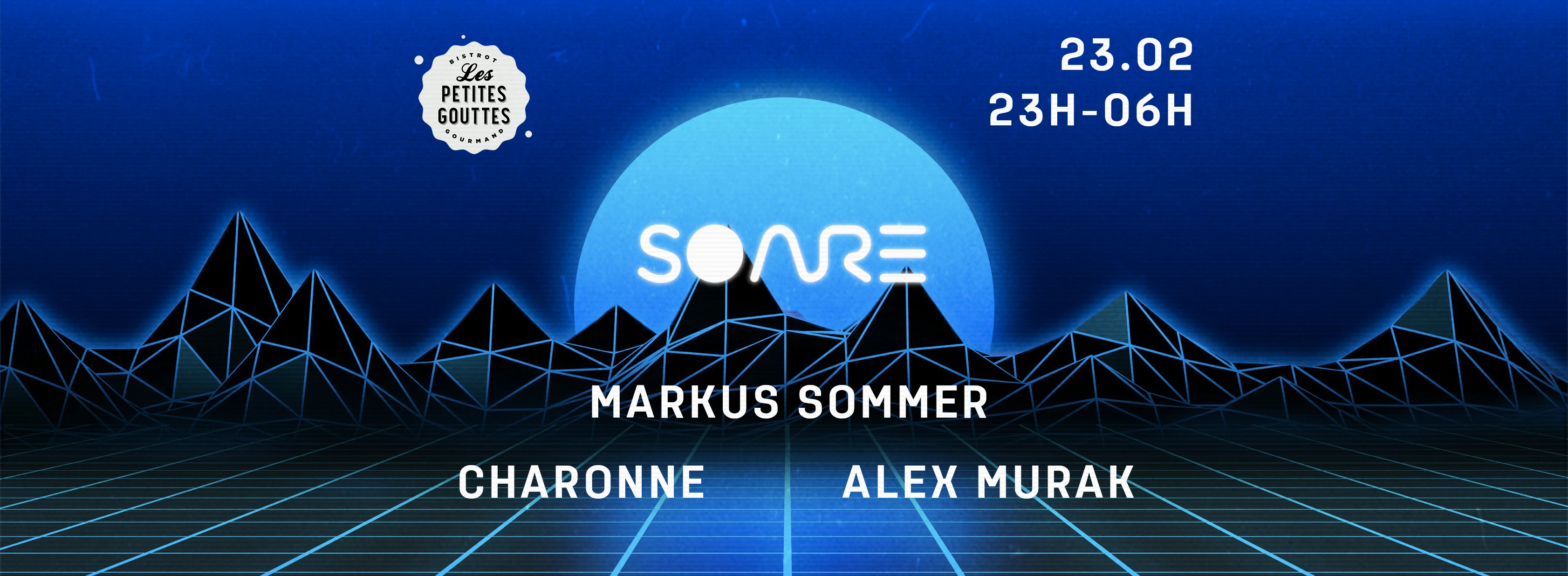 Soare Invite : Markus Sommer, Charonne, Alex Murak