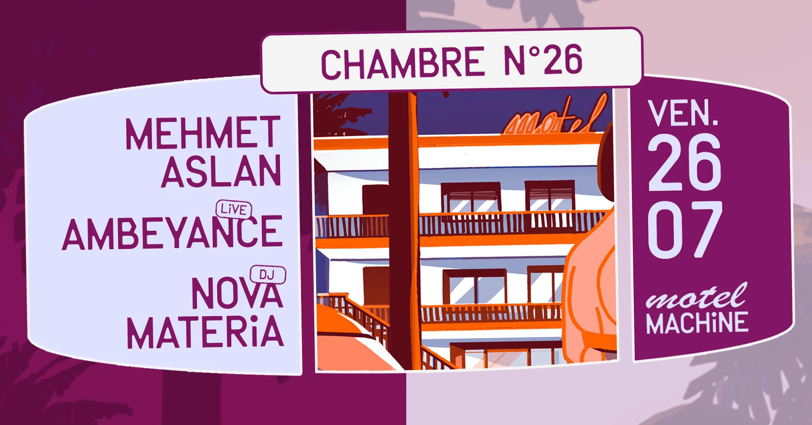 Motel Machine : Mehmet Aslan, Ambeyance, Nova Materia
