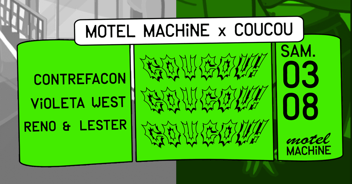 Motel Machine X Coucou : Contrefaçon, Violeta West