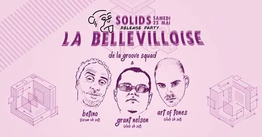 De La Groove X Bellevilloise (Release Party)