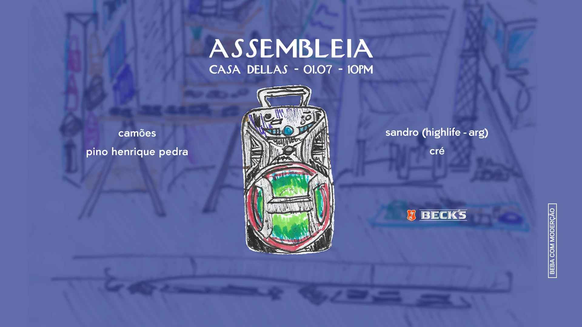 Assembleia Na Casa Dellas