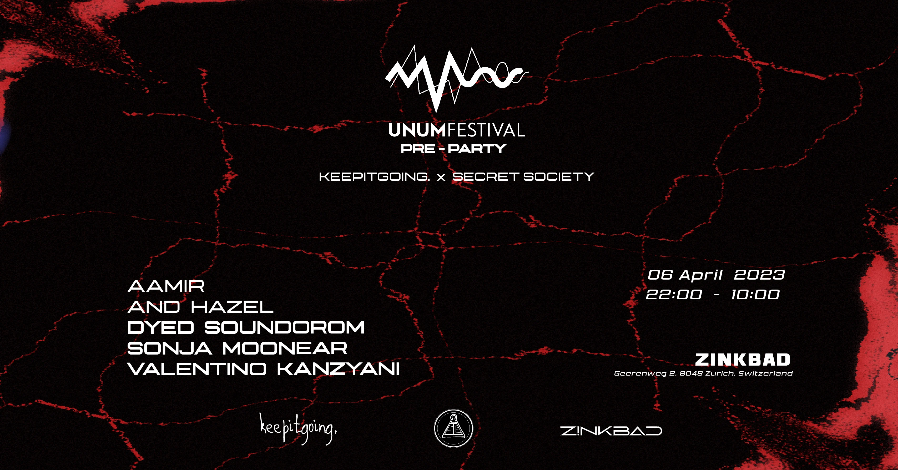 Unum Festival 2023 Pre-Party X Keepitgoing. X Scs