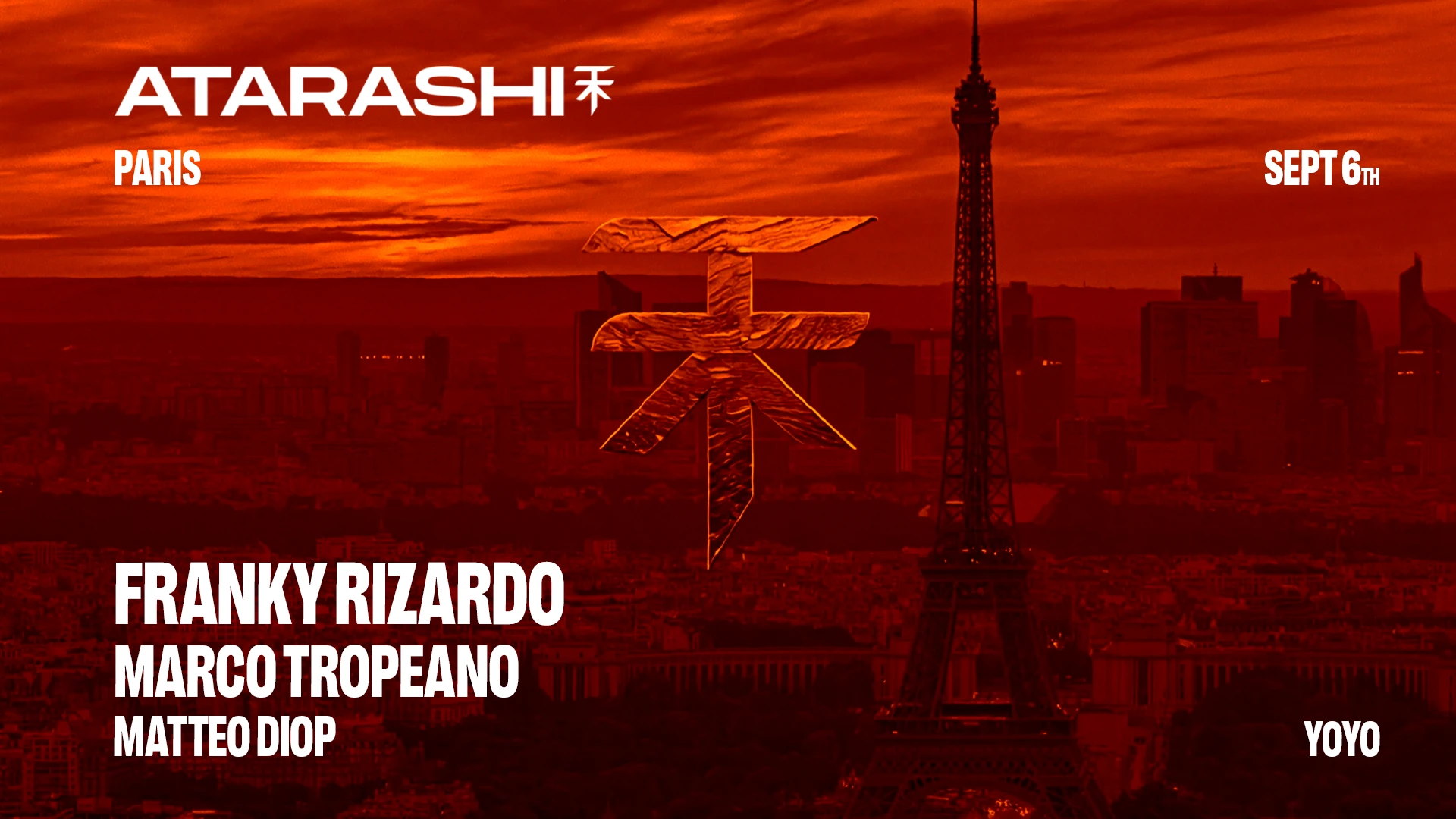Atarashi: Franky Rizardo, Marco Tropeano & Matteo Diop